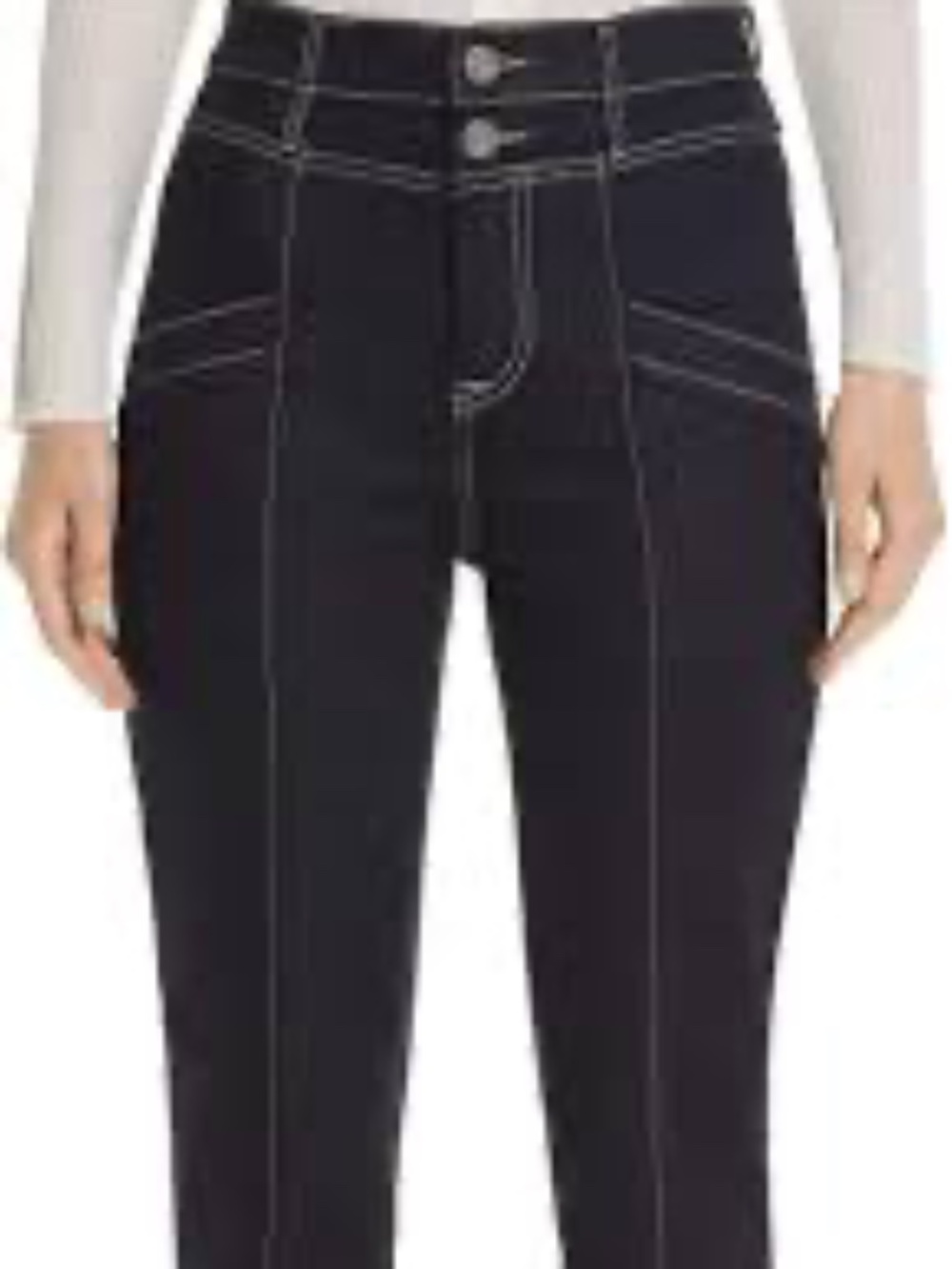 Joie Size 27 Dark Blue Wash Aelicia High Waist Straight Leg Jeans